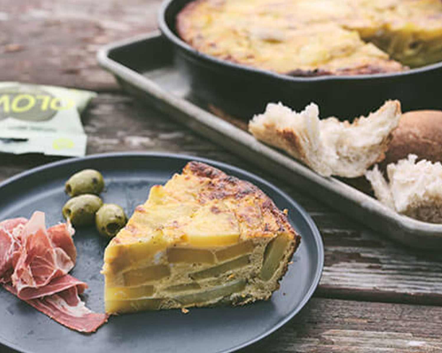 egg and potato spanish tortilla