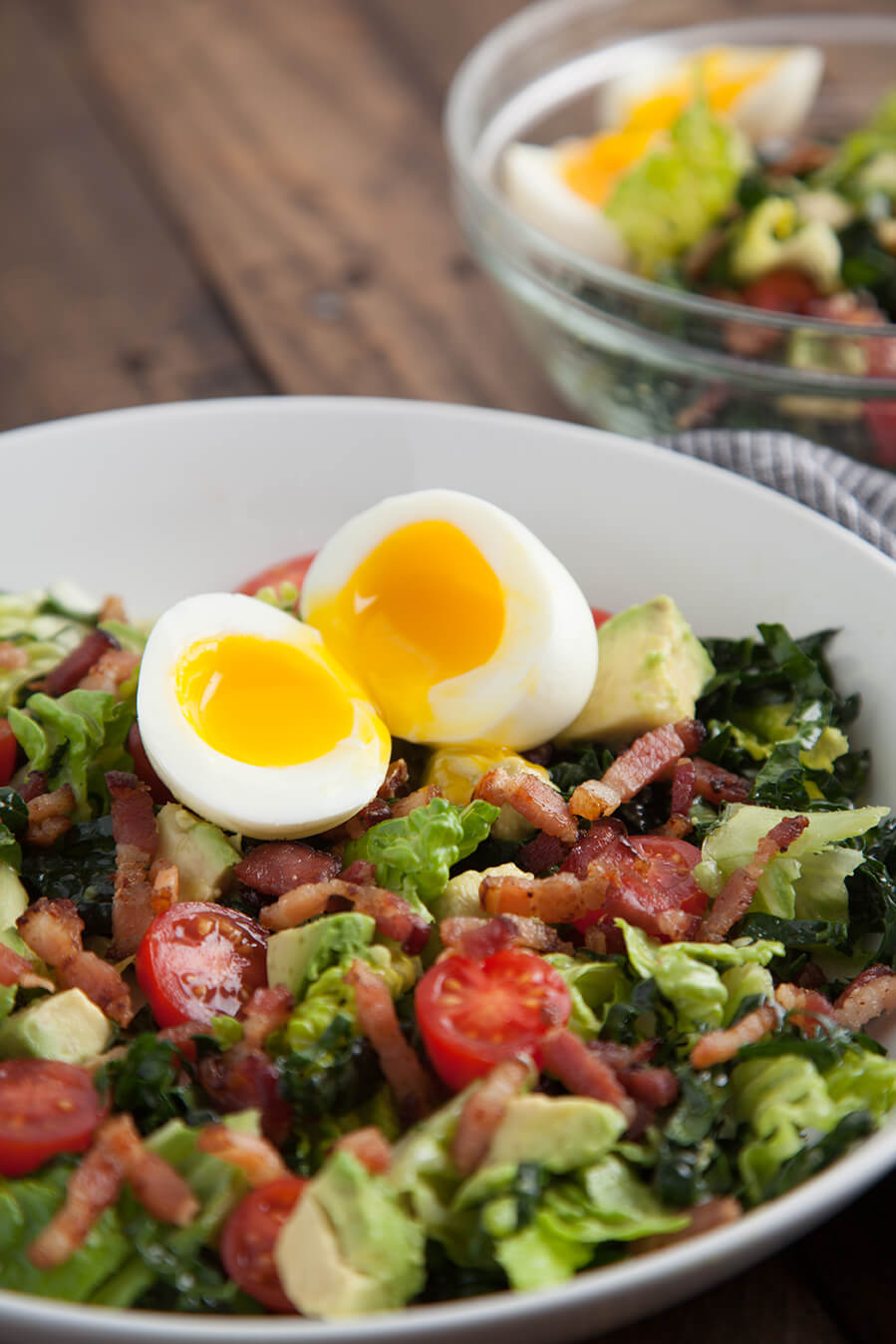 BLTA Breakfast Salad