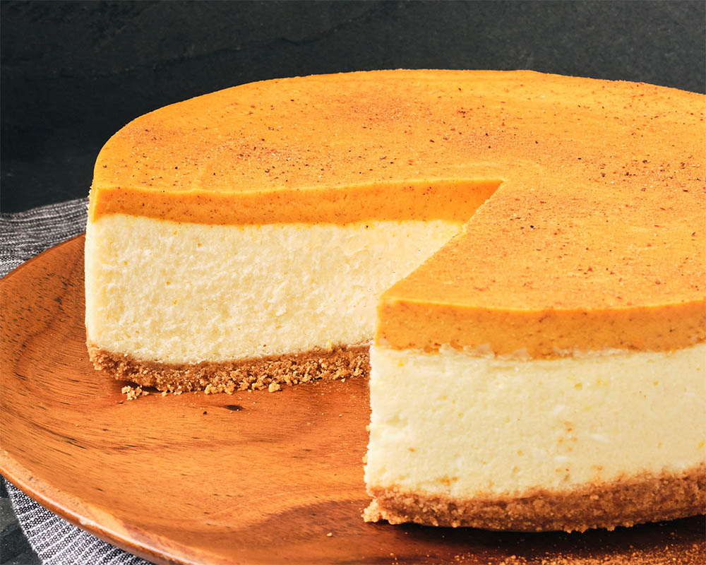Pumpkin cheesecake