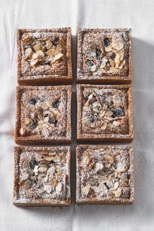 6 Sqaures of Bakewell Tart