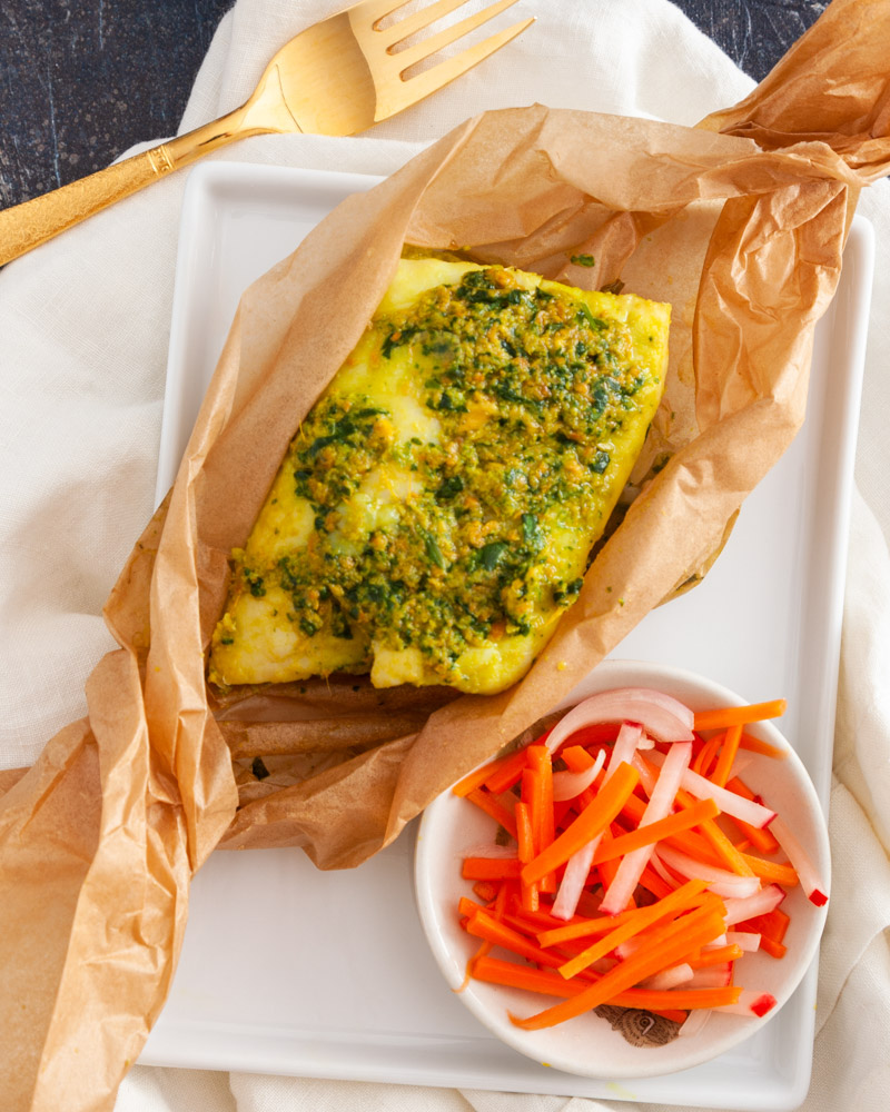 Fish en Papillote