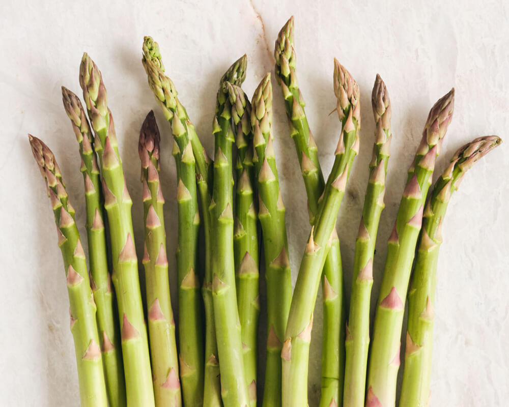 Asparagus stalks