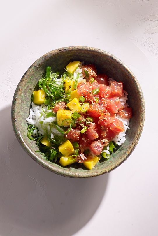Custom Poke Bar Bowl of Poke