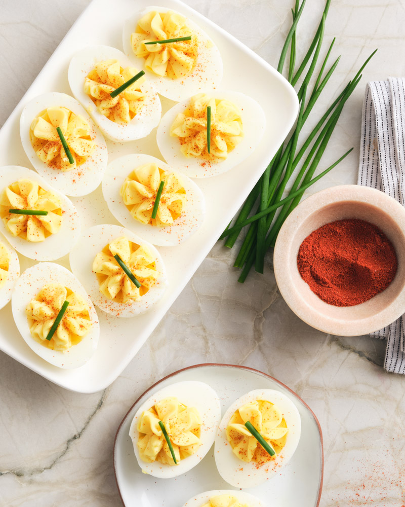 Deviled Eggs for Easter Brunch