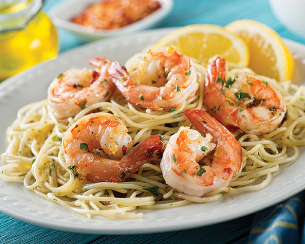 Shrimp scampi